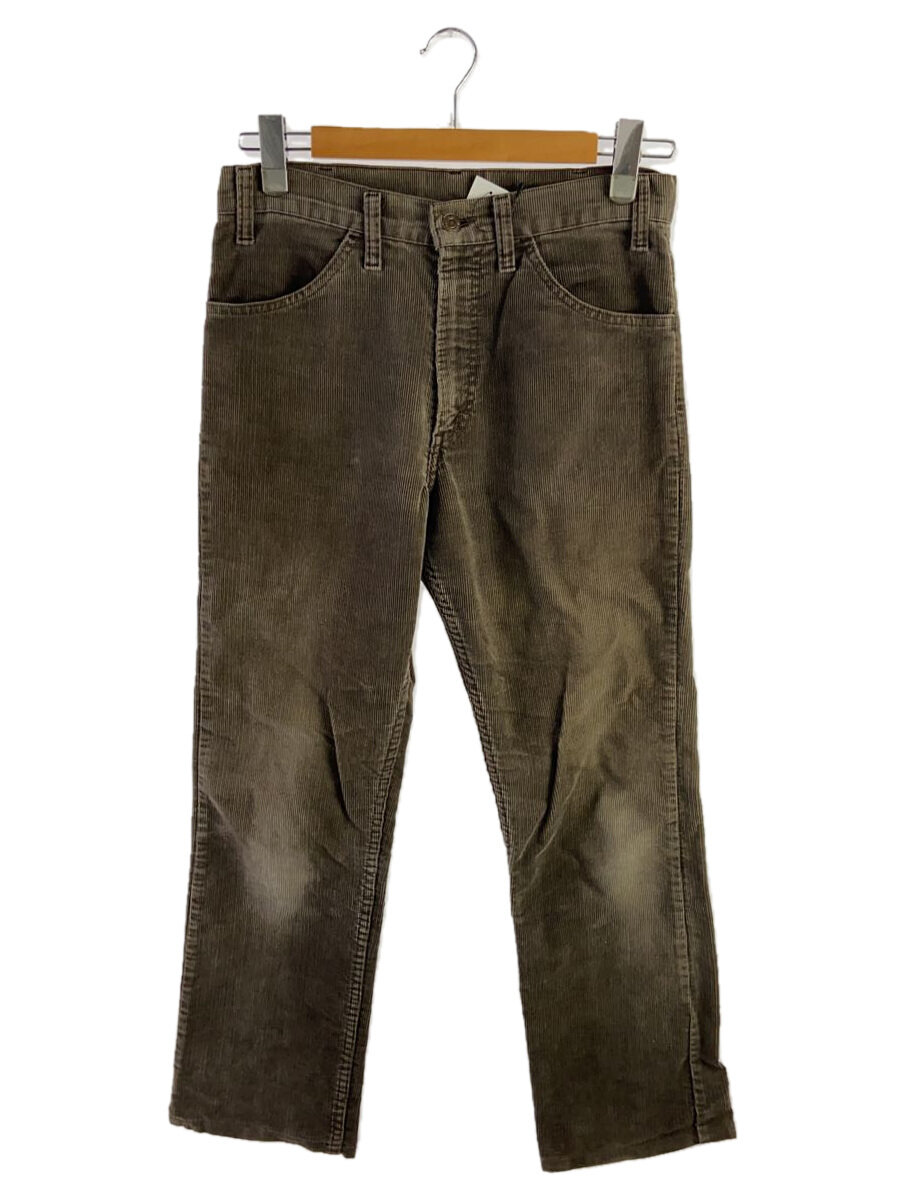 【中古】Levi’s◆519/80s/ボトム/31/コットン/BRW【メンズウェア】