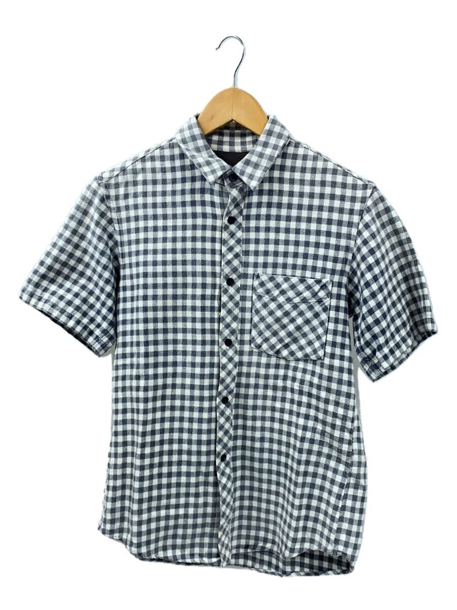 Rakuten - 【中古】JOHN LAWRENCE SULLIVAN◆半袖シャツ/S/コットン/WHT/チェック//【メンズウェア】