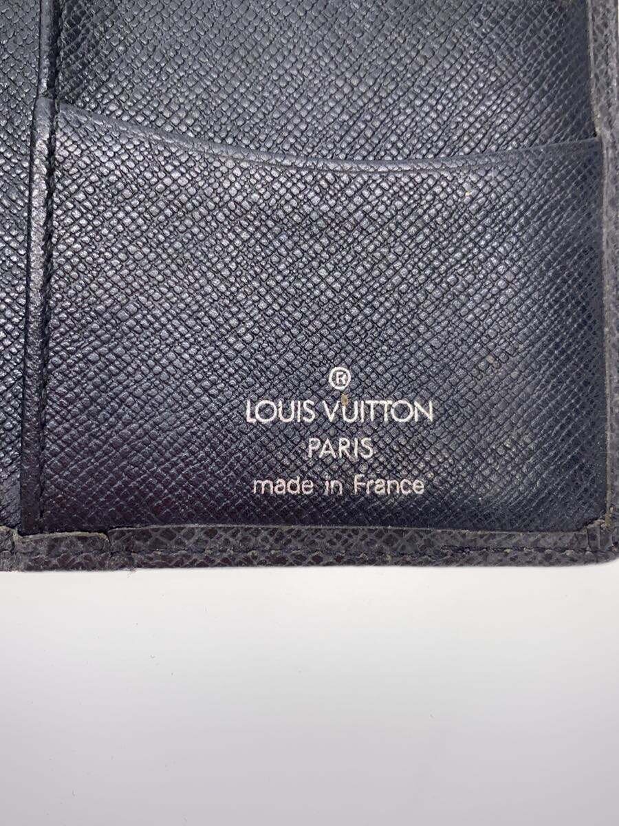【中古】LOUIS VUITTON◆カードケース/--/BLK/メンズ//【服飾雑貨他】