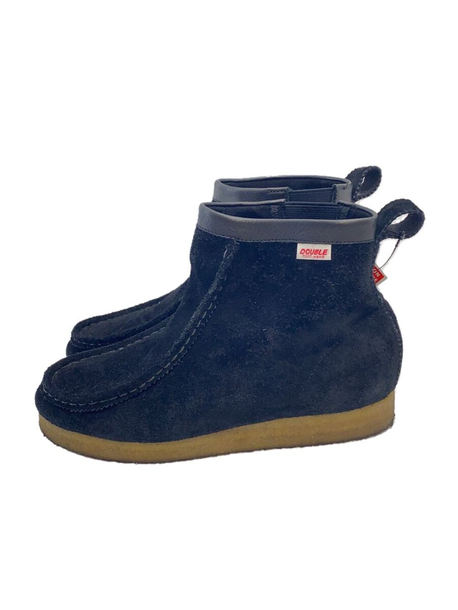 BEDWIN & THE HEARTBREAKERS◆CASCIO/ブーツ/25.5cm/BLK/スウェード