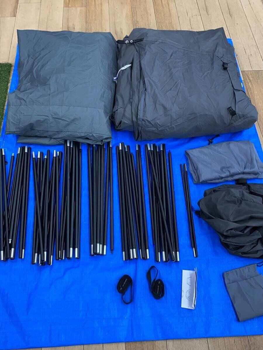 【中古】GRAPHITE BLUE/GB サーモシェルター/テント/ドーム/4~6人用/グレー/TL-001...