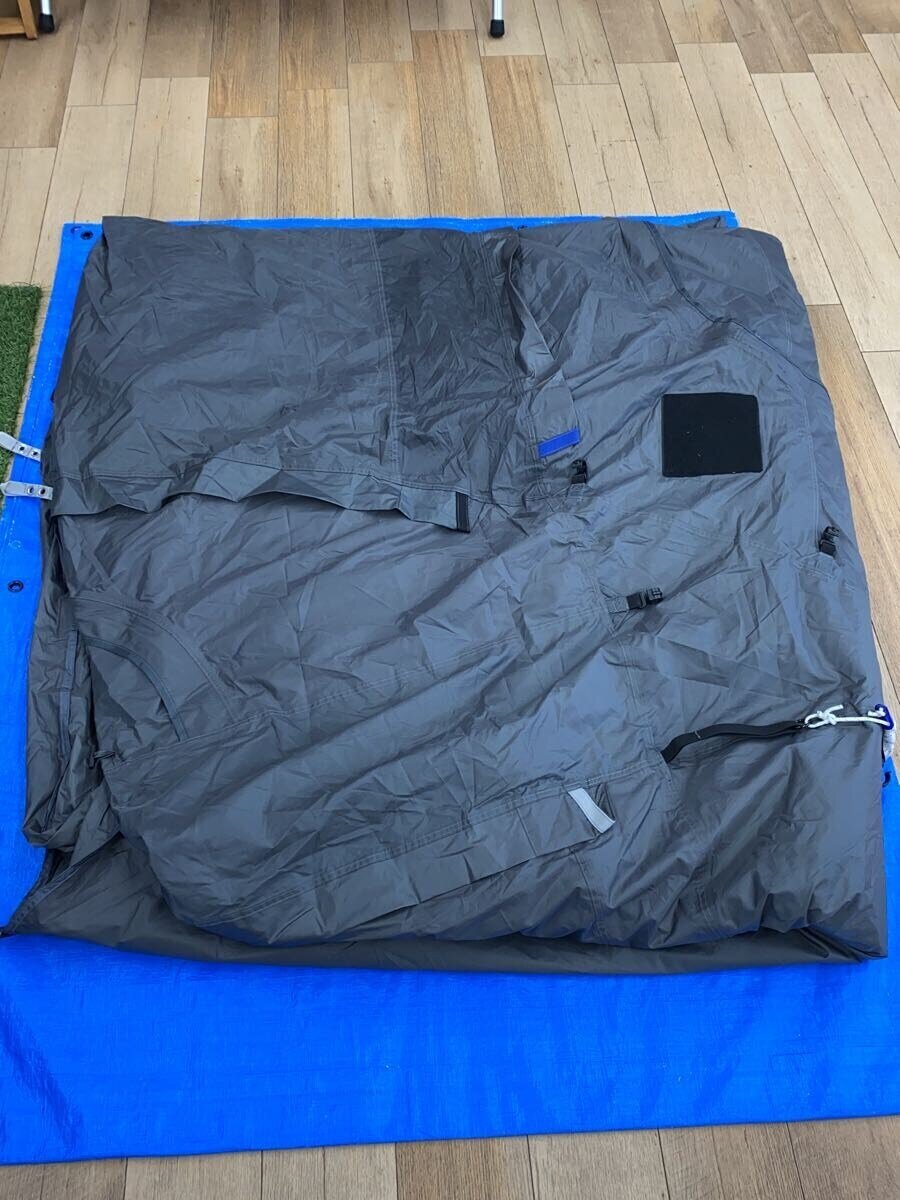 【中古】GRAPHITE BLUE/GB サーモシェルター/テント/ドーム/4~6人用/グレー/TL-001...