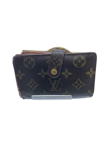 【中古】LOUIS VUITTON◆ポルト・モネ・ビエ・ヴィエノワ_モノグラム・キャンバス_BRW/PVC/BRW/レディース【服飾雑貨他】 【中古】LOUIS VUITTON◆ポルト・モネ・ビエ・ヴィエノワ_モノグラム・キャンバス_BRW/PVC/BRW/レディース【服飾雑貨他】