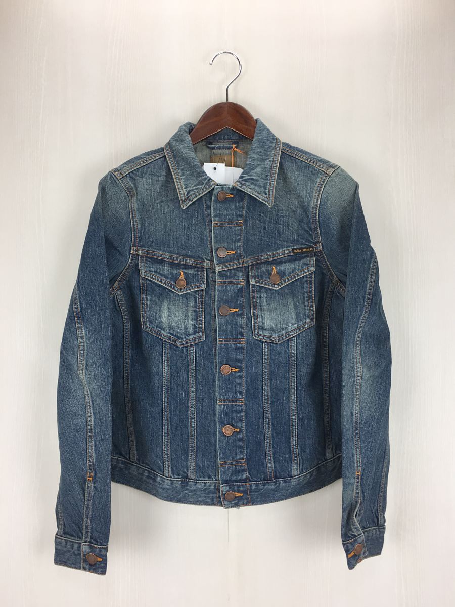 【中古】NUDIE JEANS◆ヌーディージーンズ/Gジャン/XS/コットン/インディゴ/青/BillyB26/491615007【メンズウェア】