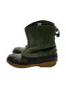 【中古】Danner◆ブーツ/US7/GRN/スウェード/9300【シューズ】