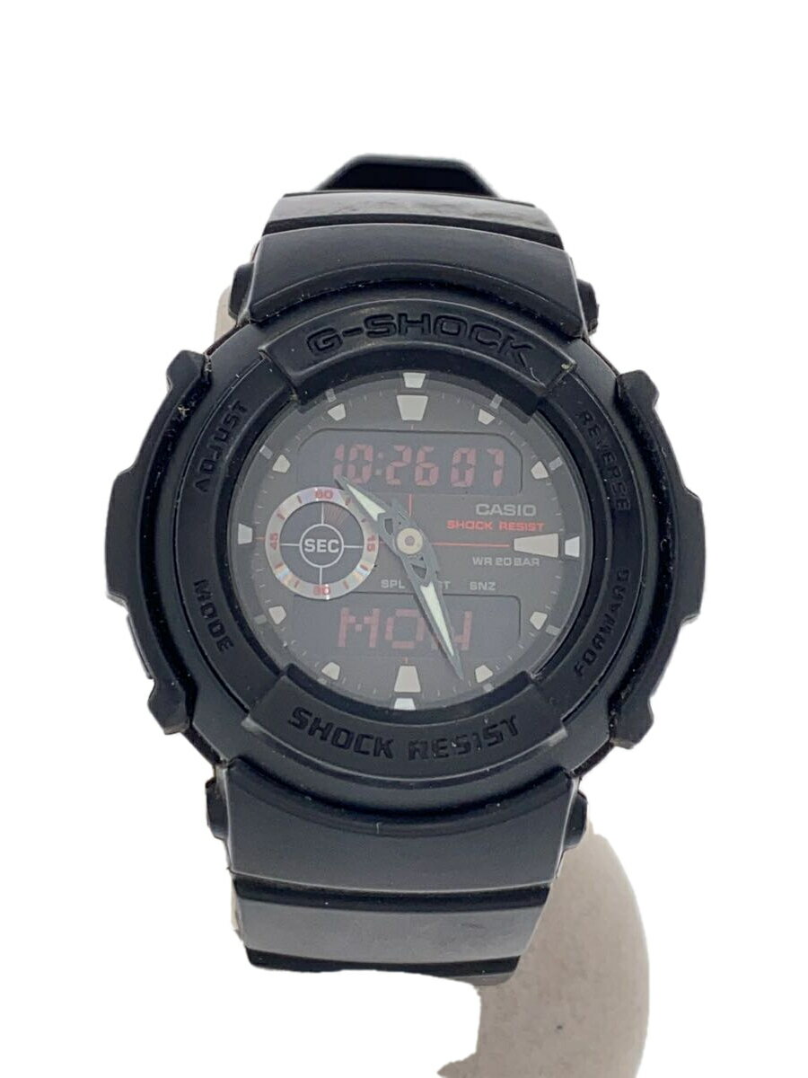 【中古】CASIO◆クォーツ腕時計/デジアナ/G-300ML【服飾雑貨他】