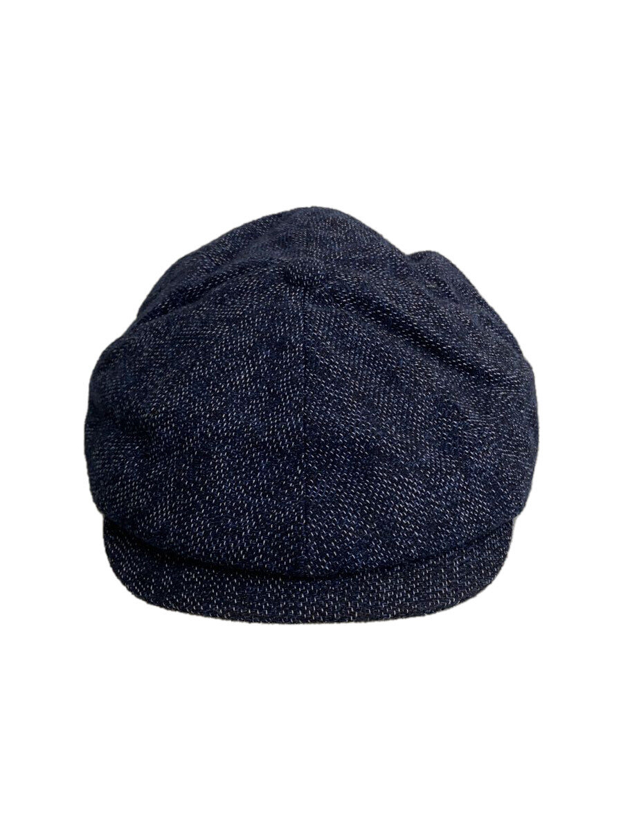 【中古】THE SKILLED WORKERS/キャスケット/--/コットン/BLU【服飾雑貨他】