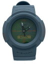 【中古】CASIO◆腕時計/デジアナ/ラバー/GRY/GRY/AW-500MNT-8AJR【服飾雑貨他】