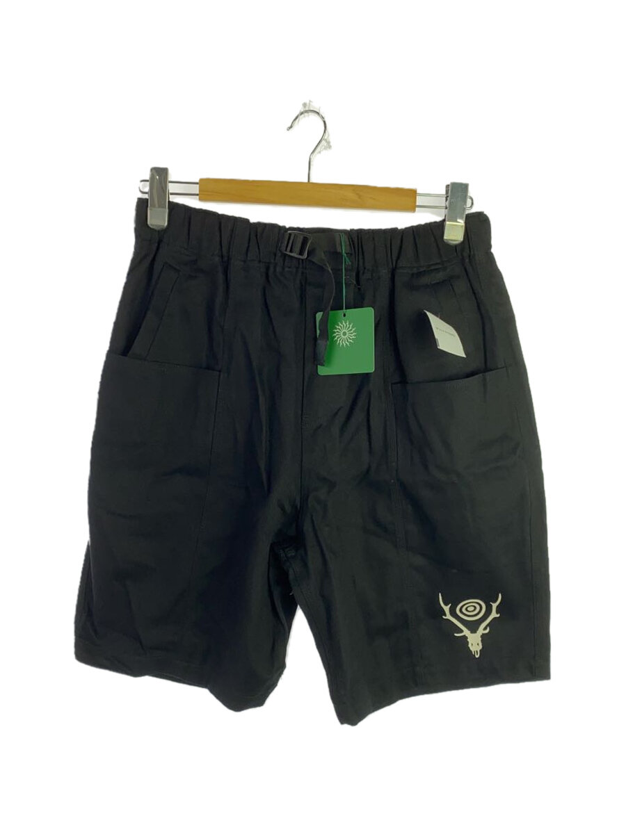 【中古】South2 West8(S2W8)◆ショートパンツ/M/コットン/BLK/MR732【メンズウェア】