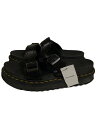 【中古】Dr.Martens◆サンダル/--/MYLES/ブラック/23523001/スライドサンダル【シューズ】