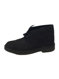 【中古】Clarks◆チャッカブーツ/26cm/BLK/スウェード/21621/WallabeeBT GTX【シューズ】