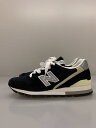 【中古】NEW BALANCE◆ローカットスニーカー/24.5cm/BLK/U996BL【シューズ】