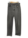 【中古】Levi’s◆90s/USA製/後染め/ボトム/34×34/デニム/GRY/無地/505-0260//【メンズウェア】(4)