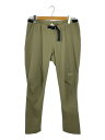 WTAPS◆22aw Bend Trousers Poly Twill/3/ポリエステル/KHK/222GWDT-PTM02