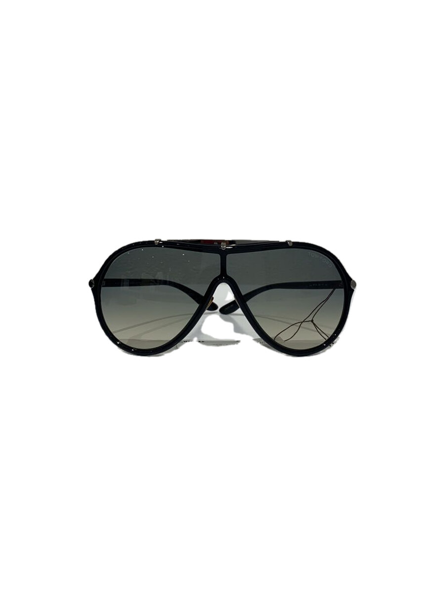 【中古】TOM FORD◆サングラス/ティアドロップ/BLK/メンズ/TF152【服飾雑貨他】