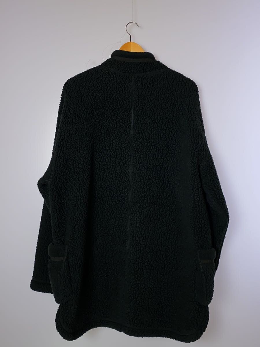 【中古】Porter Classic◆フリースジャケット/3/ポリエステル/BLK/無地【メンズウェア】