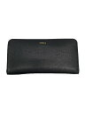 【中古】FURLA◆長財布/レザー/BLK/レディース/PCX7UNO B30000【服飾雑貨他】