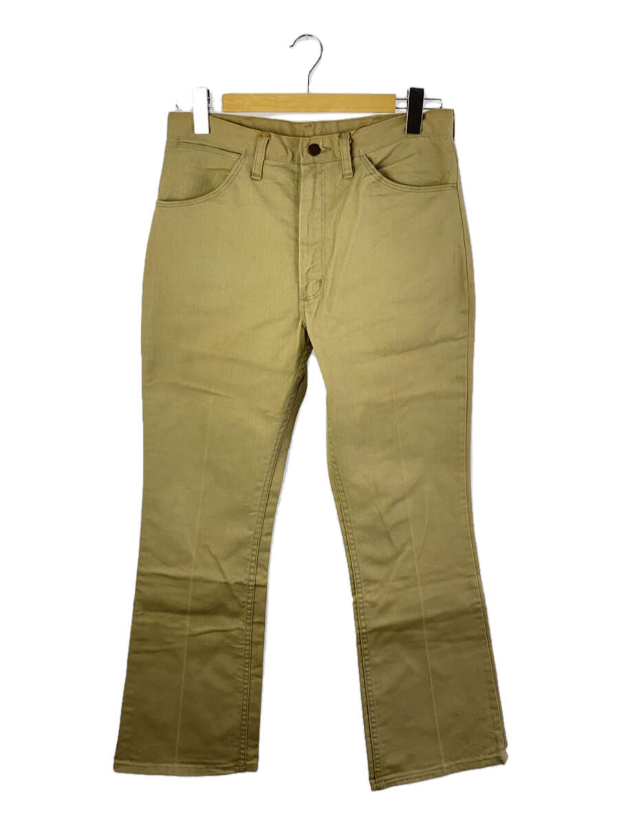 【中古】WRANGLER◆推定60~70s/ブーツカットパンツ/TALONジップ【メンズウェア】