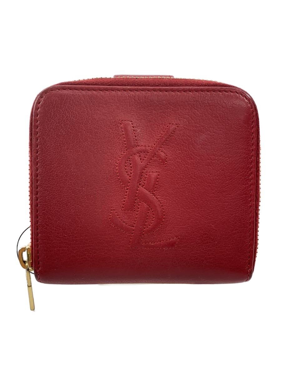 【中古】YVES SAINT LAURENT◆2つ折り財�