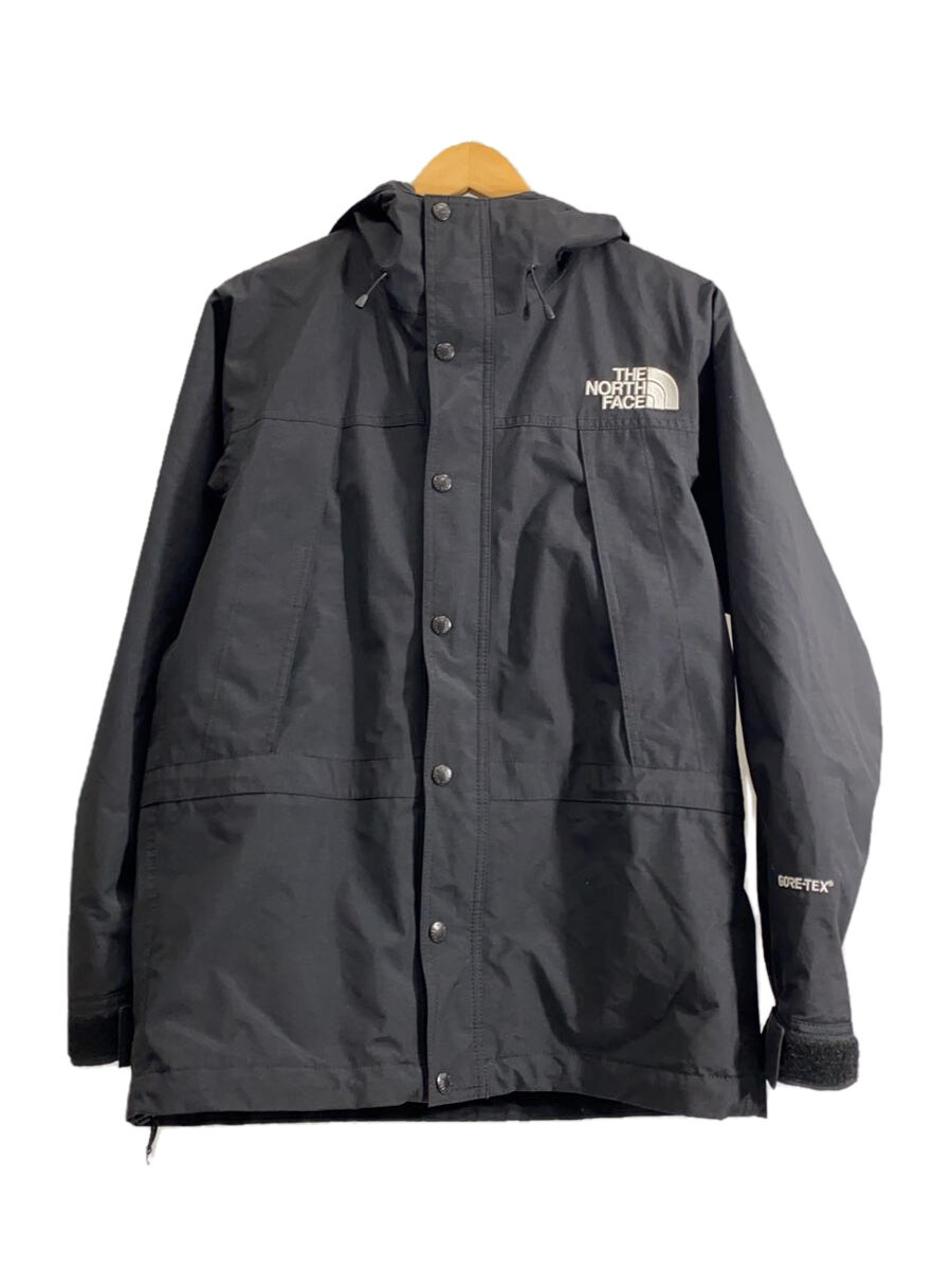 【中古】THE NORTH FACE◆MOUNTAIN LIGHT JACKET_マウンテンライトジャケット/S/ナイロン/BLK【メンズウェア】