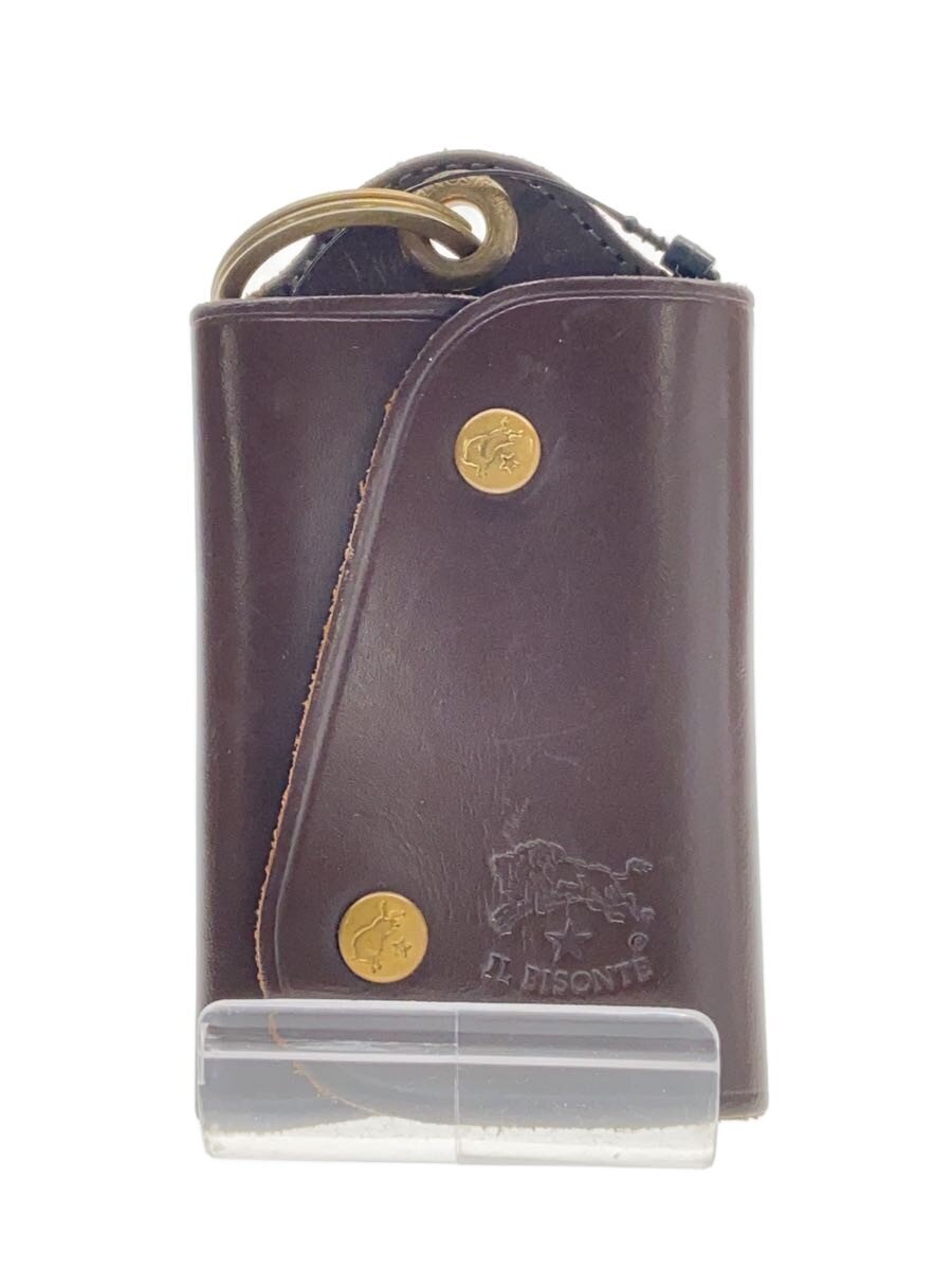 Other - 【中古】IL BISONTE◆キーケース/レザー/ブラウン/メンズ/C0847【服飾雑貨他】