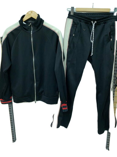 【中古】ALWAYS OUT OF STOCK◆セットアップ/M/ポリエステル/BLK【メンズウェア】 【中古】ALWAYS OUT OF STOCK◆セットアップ/M/ポリエステル/BLK【メンズウェア】