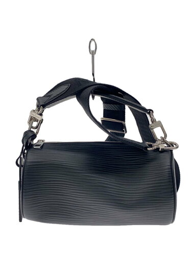 【中古】LOUIS VUITTON◆ソフト・ポロションPM/M24324/ショルダーバッグ/レザー/BLK//【バッグ】 【中古】LOUIS VUITTON◆ソフト・ポロションPM/M24324/ショルダーバッグ/レザー/BLK//【バッグ】