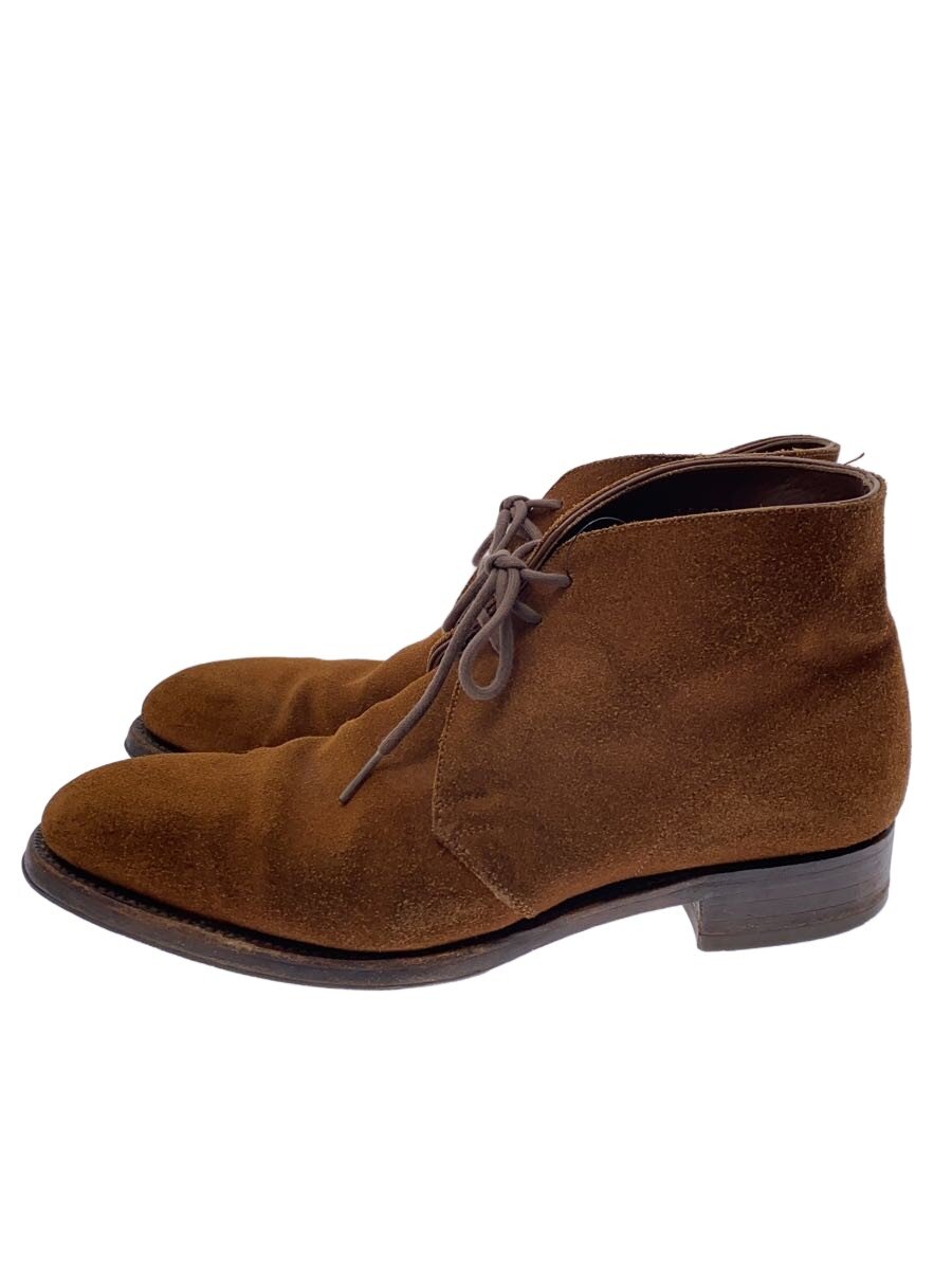 【中古】UNITED ARROWS◆チャッカブーツ/UK6.5/BRW/スウェード【シューズ】