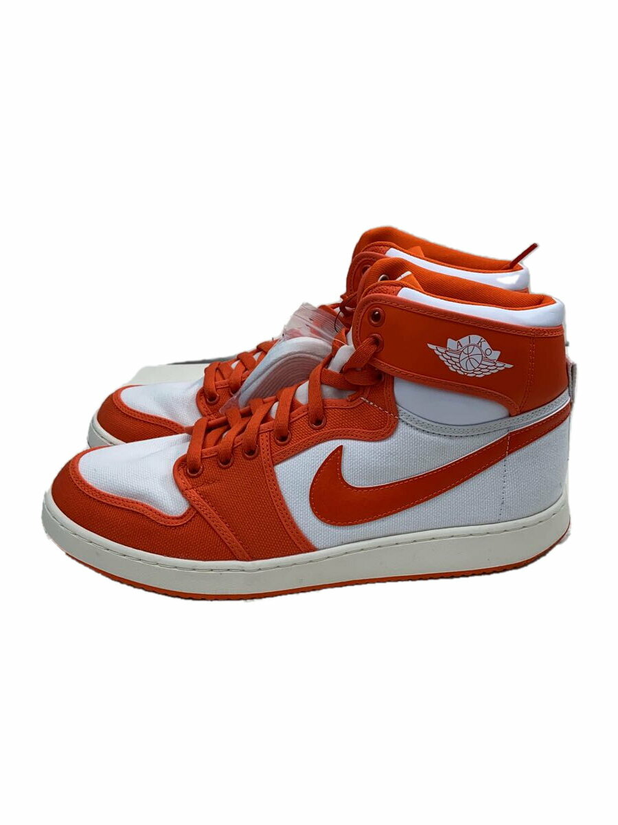 【中古】NIKE◆AIR JORDAN 1 KO_エア ジョーダン 1 ノックアウト/30cm/ORN【シューズ】