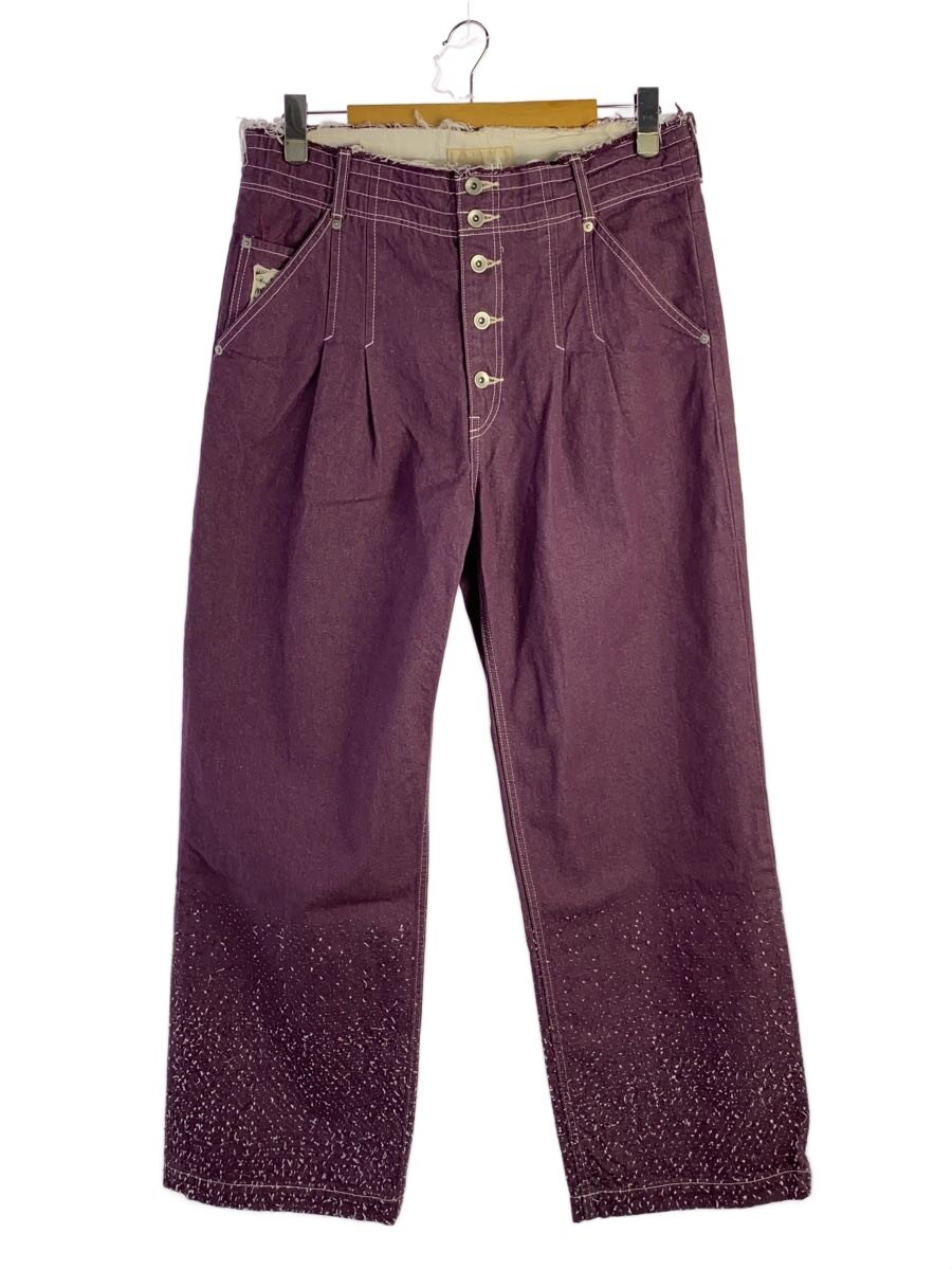 meagratia◆GRADATION NEEDLE-PUNCHED DENIM PT/4/デニム/PUP/24251-0604
