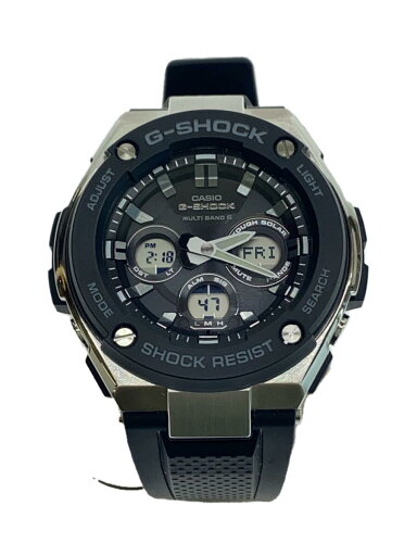 【中古】CASIO◆ソーラー腕時計・G-SHOCK/デジアナ/ラバー/BLK/BLK【服飾雑貨他】 【中古】CASIO◆ソーラー腕時計・G-SHOCK/デジアナ/ラバー/BLK/BLK【服飾雑貨他】