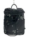 【中古】MARC JACOBS◆リュック/ナイロン/BLK/05T-00840812【バッグ】