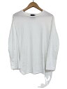 【中古】ATON◆長袖Tシャツ/2/コットン/WHT/KK AG BW 0802【レディースウェア】(4)
