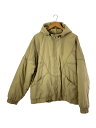【中古】Supreme◆18AW/Zig Zag Stitch Puffy Jacket/XL/ナイロン/ベージュ【メンズウェア】