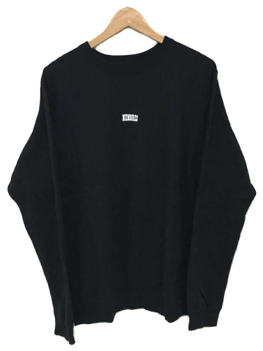 uniform experiment◆MEMOIRES/CREWNECK SWEAT/2/コットン/BLK/無地/UE-210092