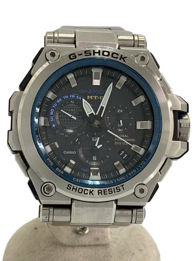 【中古】CASIO◆ソーラー腕時計・G-SHOCK/アナログ/SLV【服飾雑貨他】 【中古】CASIO◆ソーラー腕時計・G-SHOCK/アナログ/SLV【服飾雑貨他】