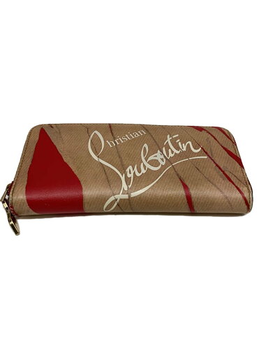 【中古】Christian Louboutin◆長財布/レザー/CML/総柄/レディース【服飾雑貨他】 【中古】Christian Louboutin◆長財布/レザー/CML/総柄/レディース【服飾雑貨他】