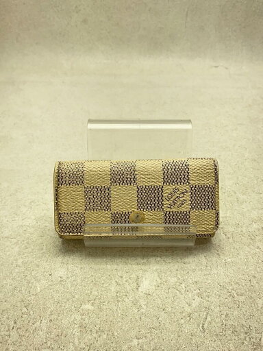【中古】LOUIS VUITTON◆ミュルティクレ4_ダミエ・アズール_WHT/PVC/CRM/メンズ【服飾雑貨他】 【中古】LOUIS VUITTON◆ミュルティクレ4_ダミエ・アズール_WHT/PVC/CRM/メンズ【服飾雑貨他】