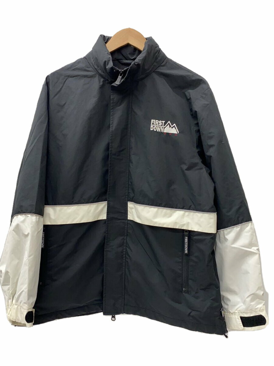 【中古】FIRST DOWN◆ジャケット/M/ポリエステル/BLK/191-1532【メンズウェア】
