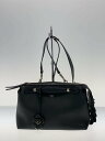 【中古】FENDI◆バイザウェイミディアム/ショルダーバッグ/レザー/BLK【バッグ】