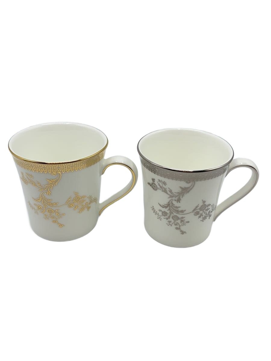 【中古】WEDGWOOD◆洋食器その他/2点セット/WHT【キッチン用品】