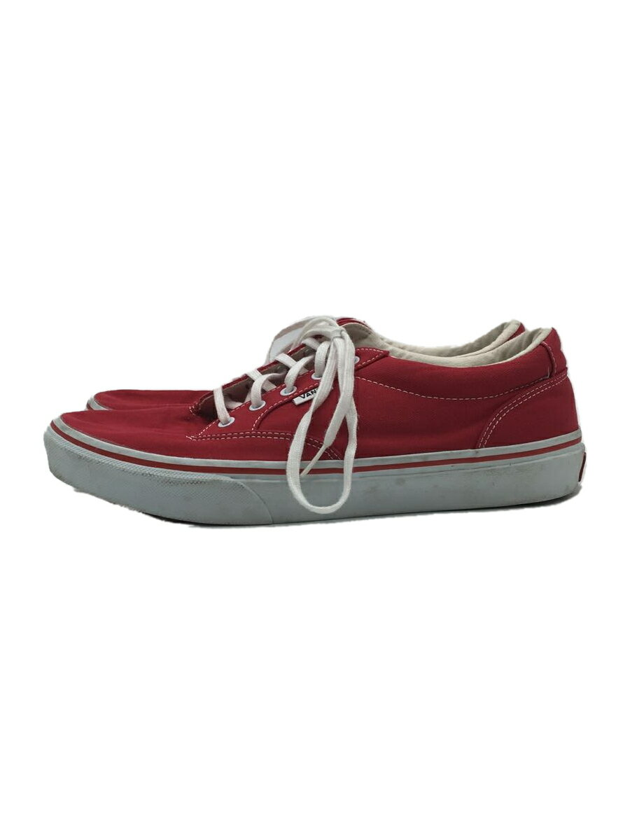 【中古】VANS◆ローカットスニーカー/28cm/RED/555399-0004/WINSTON【シューズ】