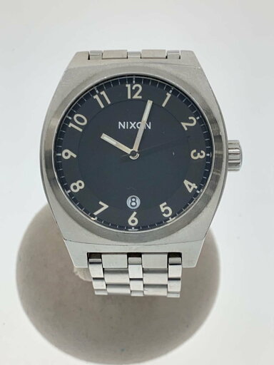 【中古】NIXON◆クォーツ腕時計/アナログ/ステンレス/BLK/SLV/SS/OWN IT【服飾雑貨他】 【中古】NIXON◆クォーツ腕時計/アナログ/ステンレス/BLK/SLV/SS/OWN IT【服飾雑貨他】