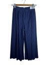 【中古】PLEATS PLEASE ISSEY MIYAKE◆ワイドパンツ/2/ポリエステル/NVY/PP01-JF244【レディースウェア】