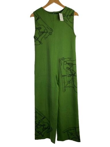 【中古】ANDREA&Co./オールインワン/M/コットン/GRN/総柄/anmi-YK24SS11//【レディースウェア】 【中古】ANDREA&Co./オールインワン/M/コットン/GRN/総柄/anmi-YK24SS11//【レディースウェア】