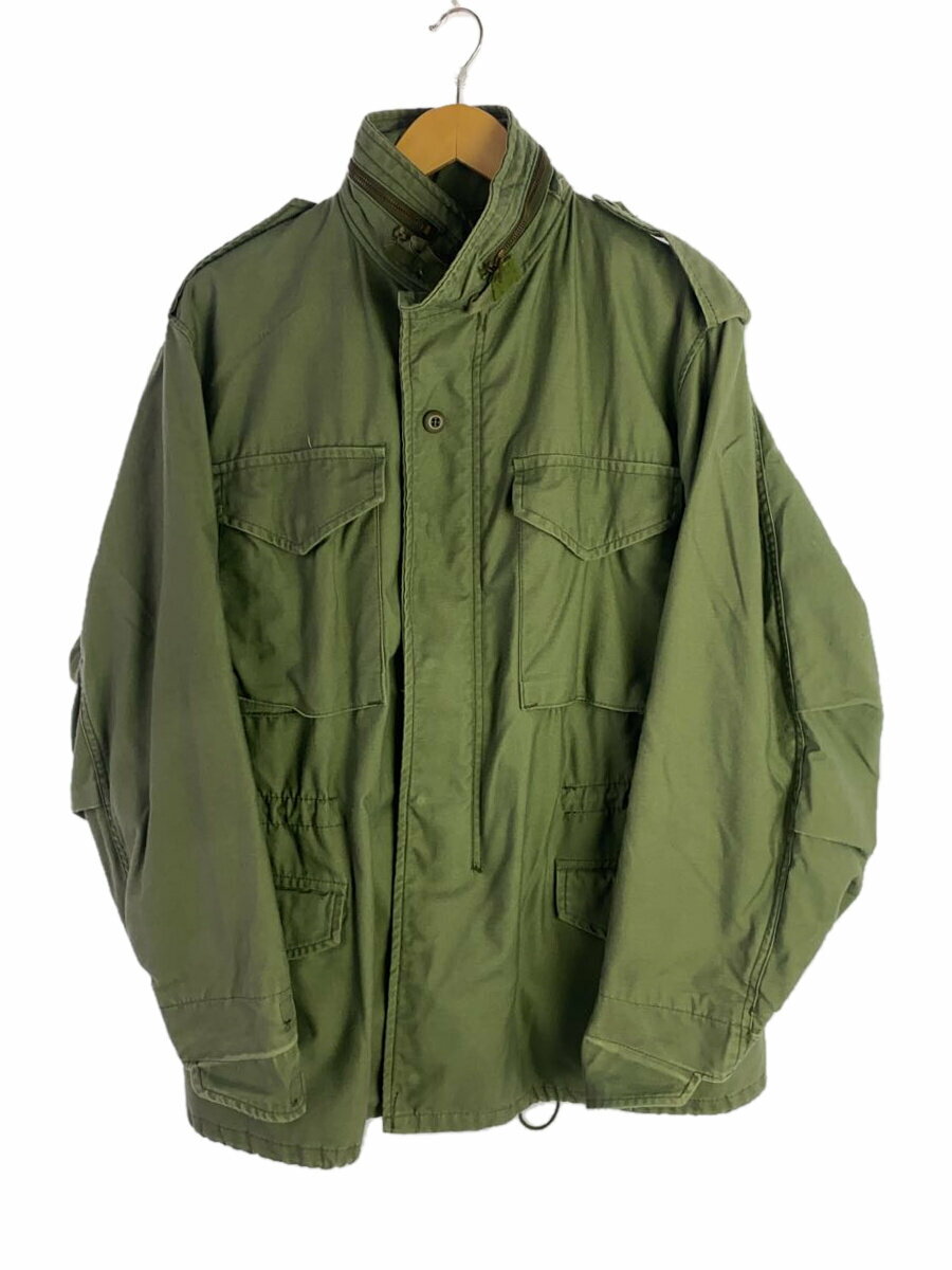 【中古】ALPHA INDUSTRIES◆M65/ジャケット/M/ナイロン/KHK【メンズウェア】