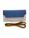 【中古】MARNI◆ショルダーバッグ/レザー/マルチカラー/無地/PFMOT08U11/ショルダーウォレット【バッグ】