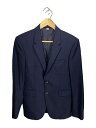 【中古】BURBERRY LONDON◆Navy Millbank Abiyo Suit Jacket/46/ウール/NVY/無地/3943478【メンズウェア】