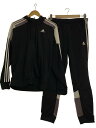【中古】adidas◆ジャージ/セットアップ/スポーツウェアー/M/BLK/FL3631【スポーツ】(4)