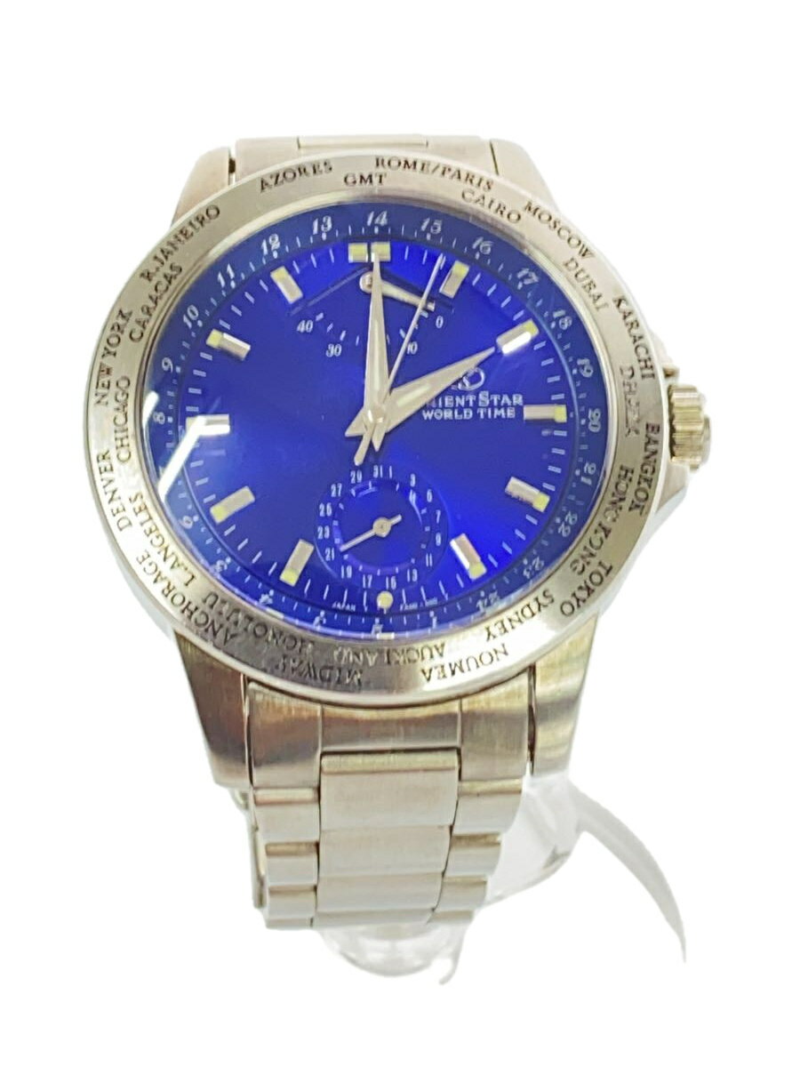 【中古】ORIENT◆自動巻腕時計/アナ